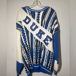 Vintage Duke handmade vintage coogi style sweater. By Conic
